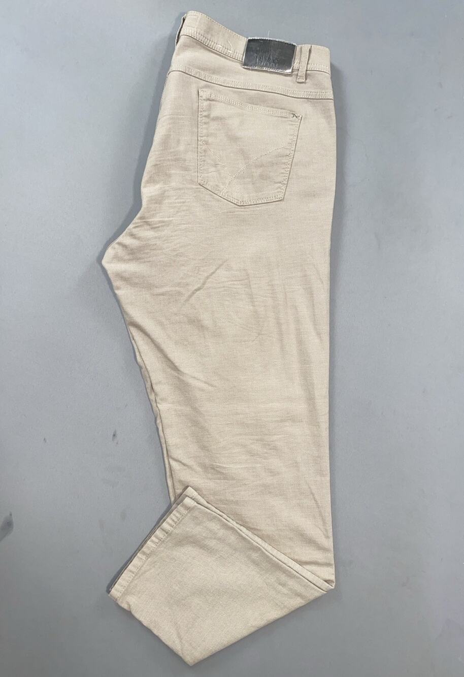 Brax Cooper Fancy Regular Fit Lightweight Stretch Cotton Canvas Jeans. 40X32.5
